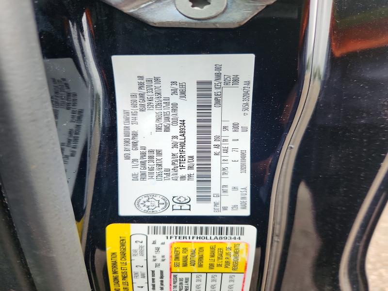 Aukcja sprzedaży 2020 Ford Ranger, vin: 1FTER1FH0LLA89344, numer aukcji: 66404106