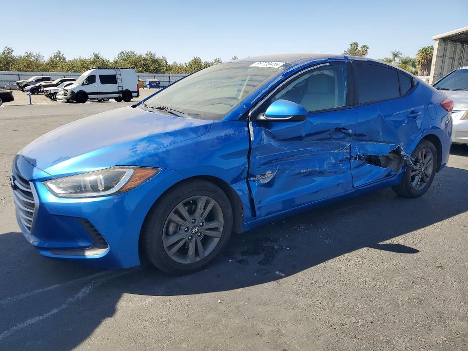 Auction sale of the 2018 Hyundai Elantra, vin: 5NPD84LF0JH297972, lot number: 69728416