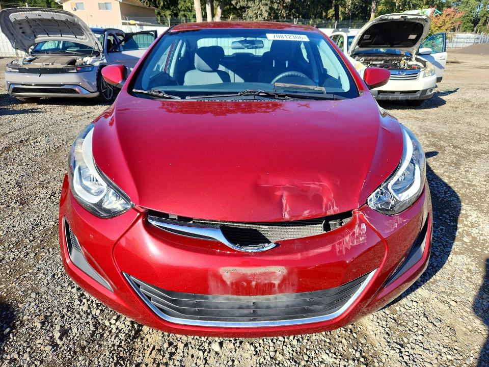 Aukcja sprzedaży 2016 Hyundai Elantra, vin: 5NPDH4AE5GH759087, numer aukcji: 70812306