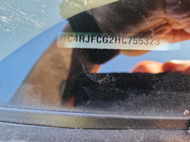 Aukcja sprzedaży 2017 Jeep Grand Cherokee, vin: 1C4RJFCG2HC755323, numer aukcji: 67699826