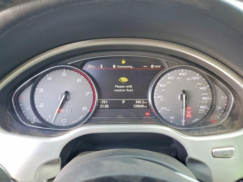 2013 Audi S8 მანქანა იყიდება აუქციონზე, vin: WAUD2AFD3DN015495, აუქციონის ნომერი: 66857636