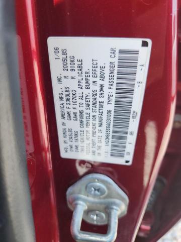 67628936 :رقم المزاد ، 1HGCM66566A031006 vin ، 2006 Honda Accord مزاد بيع