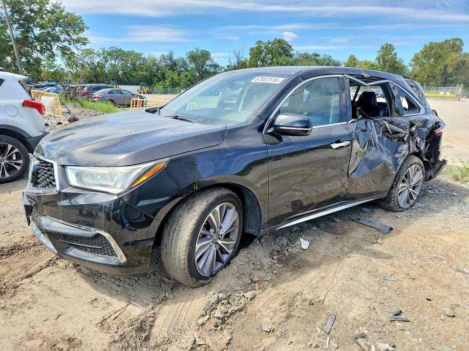 67957516 :رقم المزاد ، 5J8YD4H56JL001654 vin ، 2018 Acura Mdx مزاد بيع