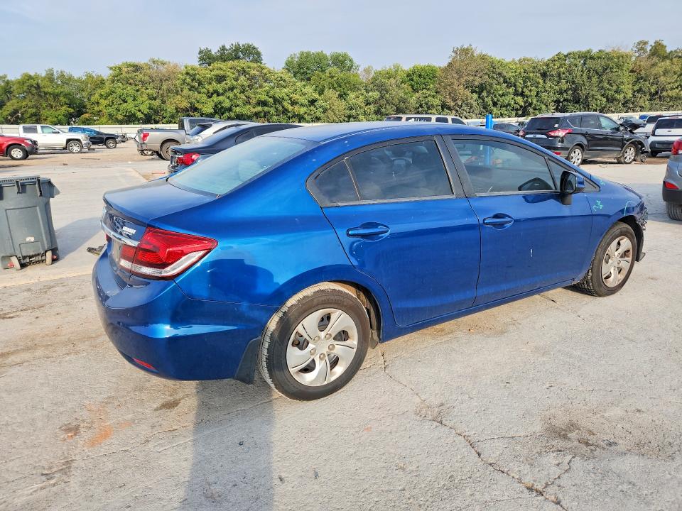 2013 Honda Civic მანქანა იყიდება აუქციონზე, vin: 2HGFB2F55DH585468, აუქციონის ნომერი: 69758006