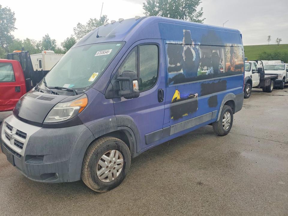 2014 Ram Promaster 2500 მანქანა იყიდება აუქციონზე, vin: 3C6TRVCG4EE109351, აუქციონის ნომერი: 67539346