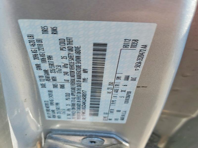 Aukcja sprzedaży 2019 Ford Escape, vin: 1FMCU0GD4KUA58517, numer aukcji: 69604326