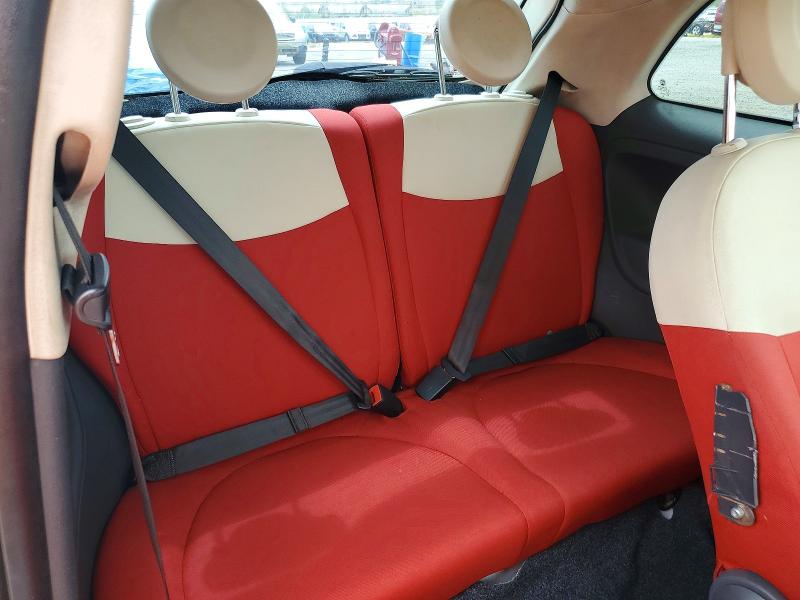 70686216 :رقم المزاد ، 3C3CFFAR3CT343649 vin ، 2012 Fiat 500 مزاد بيع