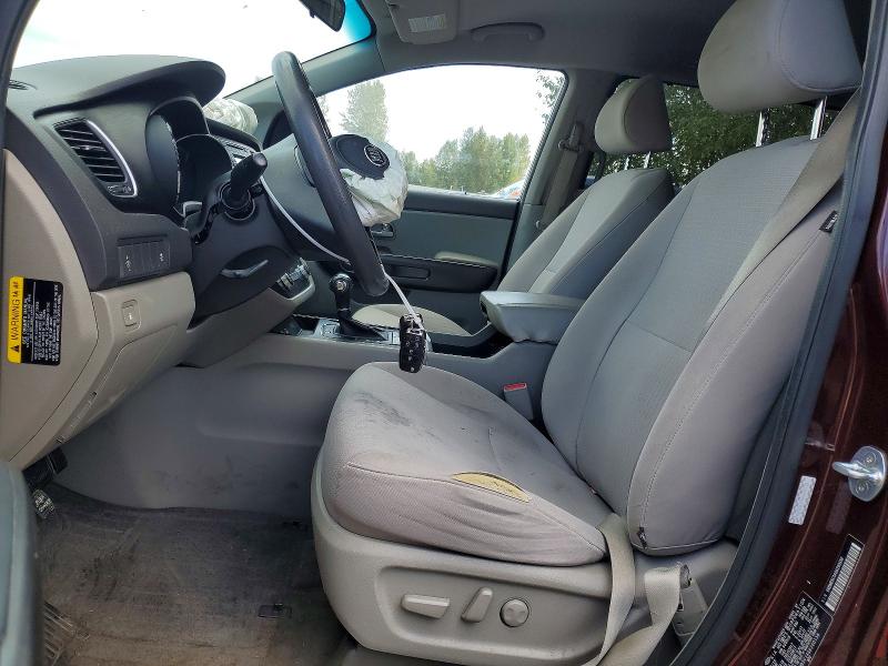 69787646 :رقم المزاد ، KNDMB5C14G6200156 vin ، 2016 Kia Sedona مزاد بيع