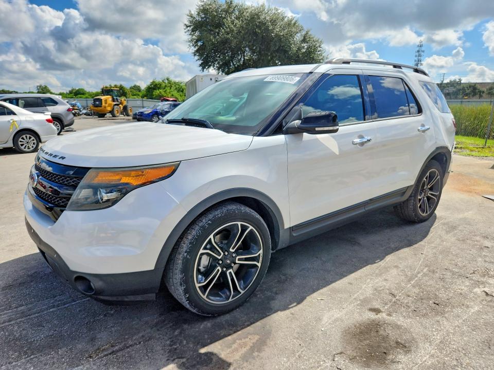 69909806 :رقم المزاد ، 1FM5K8GT8EGB88629 vin ، 2014 Ford Explorer مزاد بيع