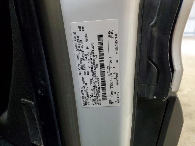68083076 :رقم المزاد ، 1FTBW3X81LKA45607 vin ، 2020 Ford Transit مزاد بيع