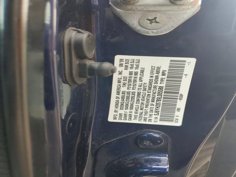 2009 Honda Element მანქანა იყიდება აუქციონზე, vin: 5J6YH28789L005588, აუქციონის ნომერი: 68404476