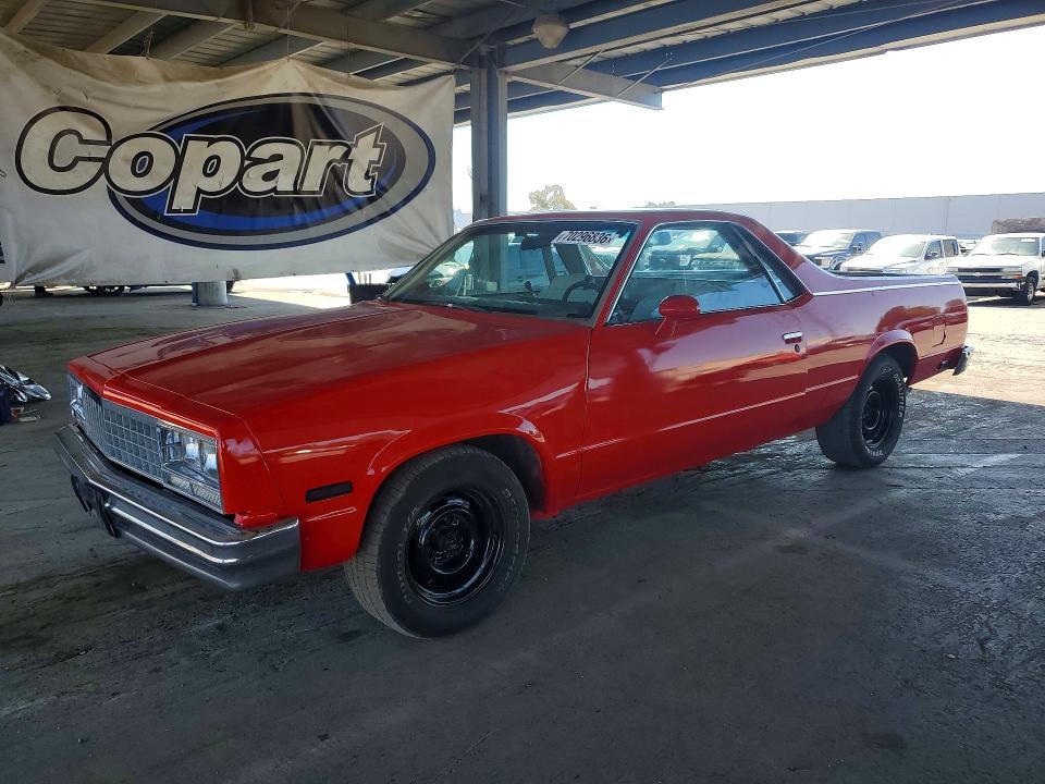70296836 :رقم المزاد ، 1GCCW80H9DR281863 vin ، 1983 Chevrolet El Camino مزاد بيع