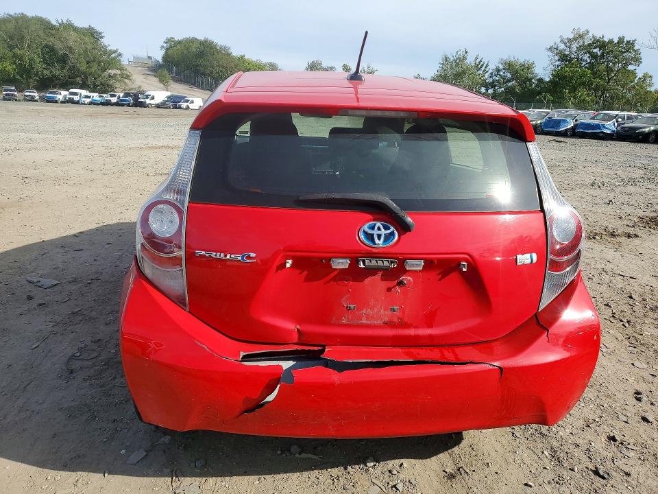 2012 Toyota Prius C მანქანა იყიდება აუქციონზე, vin: JTDKDTB37C1022937, აუქციონის ნომერი: 68616066