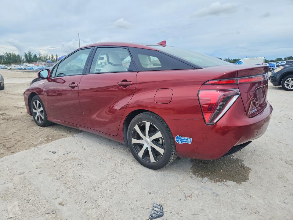 2020 Toyota Mirai მანქანა იყიდება აუქციონზე, vin: JTDBVRBD5LA008043, აუქციონის ნომერი: 69787056
