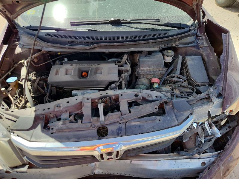 68435566 :رقم المزاد ، 2HGFB2F54CH612836 vin ، 2012 Honda Civic مزاد بيع