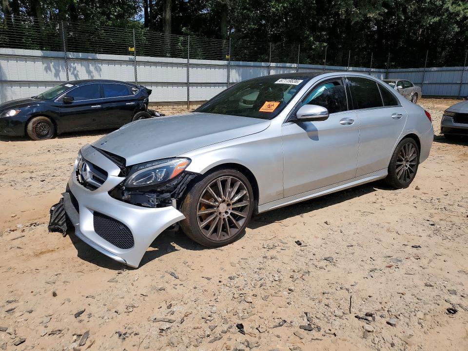 2016 Mercedes-benz C მანქანა იყიდება აუქციონზე, vin: 55SWF4KB9GU145272, აუქციონის ნომერი: 67119836
