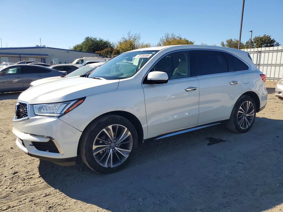 70705306 :رقم المزاد ، 5J8YD3H55KL010244 vin ، 2019 Acura Mdx مزاد بيع