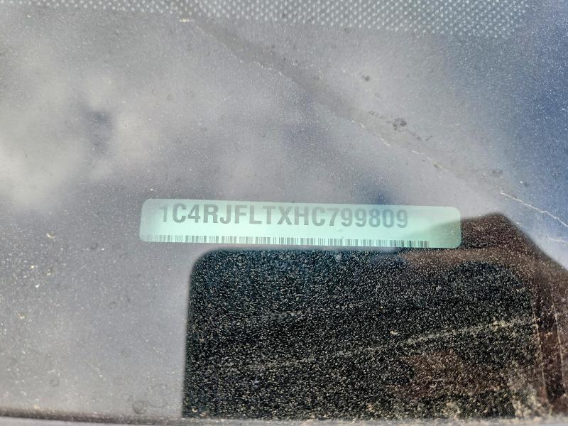 Aukcja sprzedaży 2017 Jeep Grand Cherokee, vin: 1C4RJFLTXHC799809, numer aukcji: 69626676