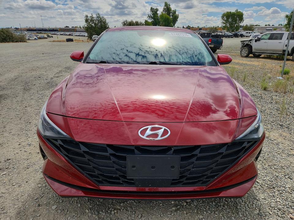 2022 Hyundai Elantra მანქანა იყიდება აუქციონზე, vin: KMHLS4AG4NU370437, აუქციონის ნომერი: 67487316