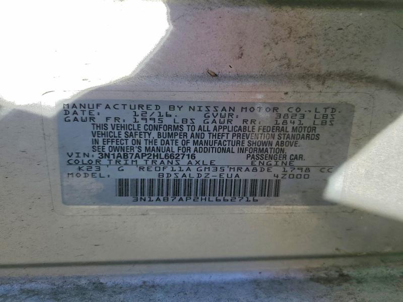 Продажа на аукционе авто 2017 Nissan Sentra, vin: 3N1AB7AP2HL662716, номер лота: 71287226