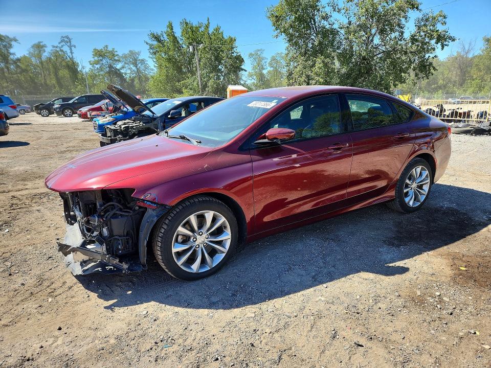2015 Chrysler 200 მანქანა იყიდება აუქციონზე, vin: 1C3CCCDG8FN523179, აუქციონის ნომერი: 70217366