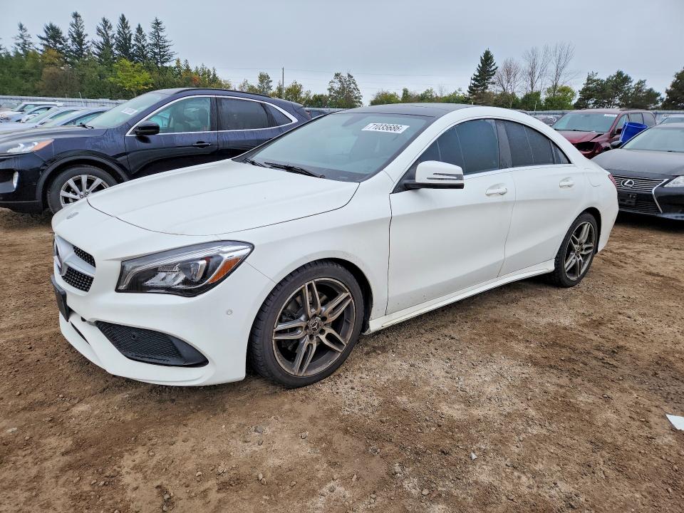 2018 Mercedes-benz Cla მანქანა იყიდება აუქციონზე, vin: WDDSJ4GB9JN628122, აუქციონის ნომერი: 71035686