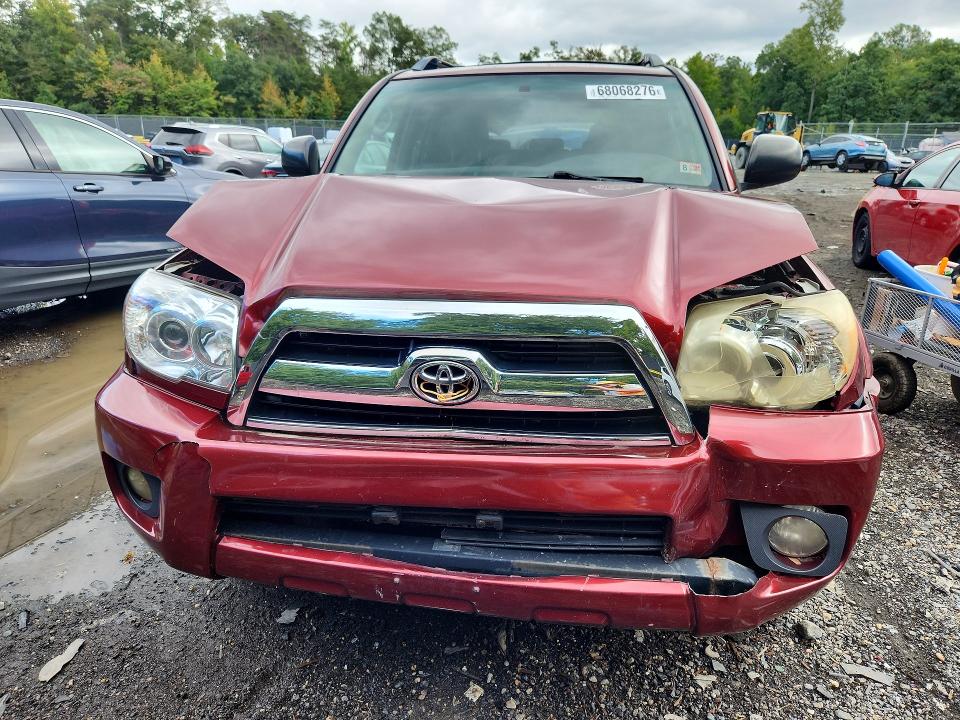 2007 Toyota 4runner მანქანა იყიდება აუქციონზე, vin: JTEBU14R478100394, აუქციონის ნომერი: 68068276
