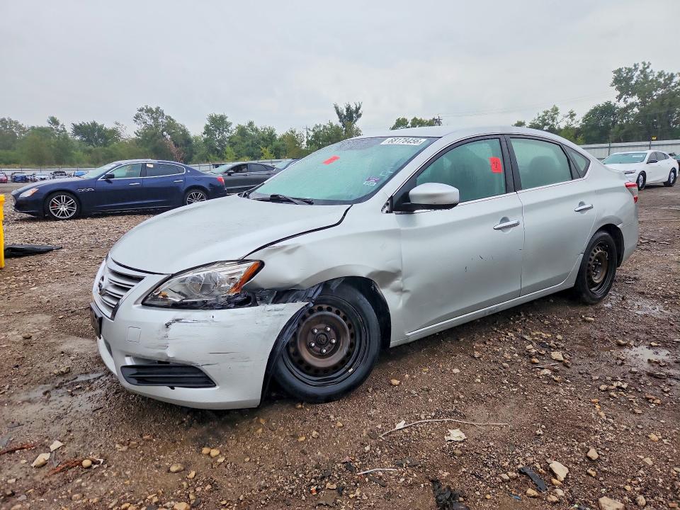 2014 Nissan Sentra მანქანა იყიდება აუქციონზე, vin: 3N1AB7AP7EY234025, აუქციონის ნომერი: 68178456