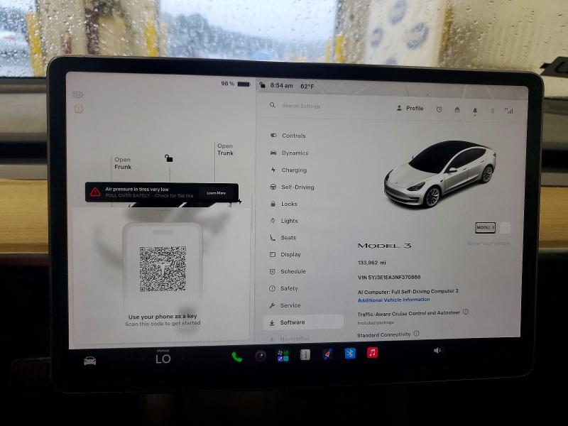 Aukcja sprzedaży 2022 Tesla Model 3, vin: 5YJ3E1EA3NF370888, numer aukcji: 70283716