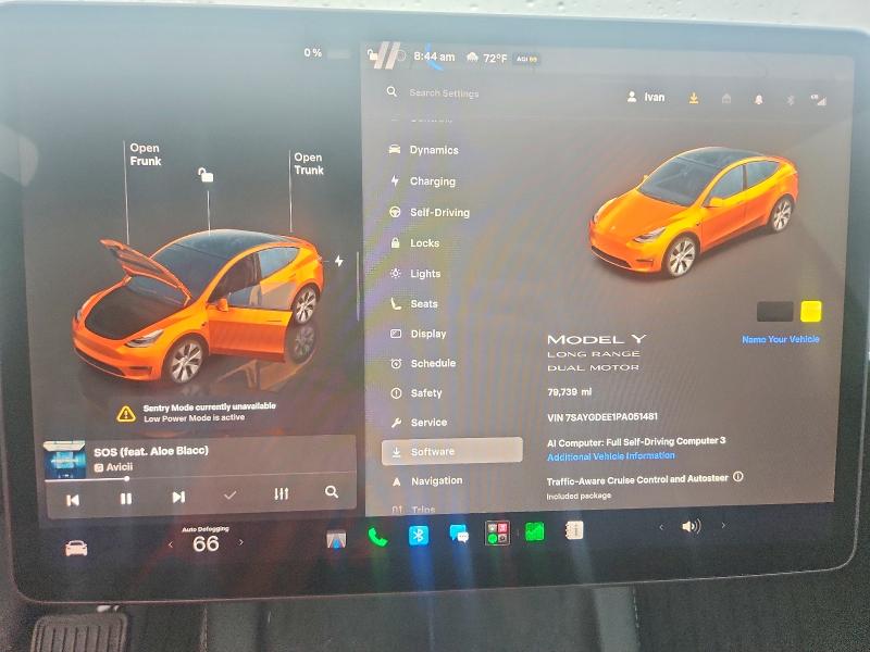 Aukcja sprzedaży 2023 Tesla Model Y, vin: 7SAYGDEE1PA051481, numer aukcji: 67835436