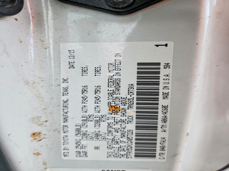 Aukcja sprzedaży 2016 Toyota Tacoma, vin: 5TFRX5GN1GX057228, numer aukcji: 69707586