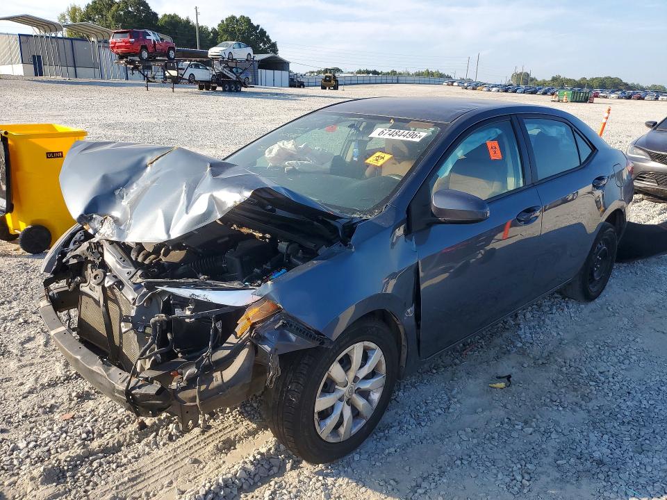 67484496 :رقم المزاد ، 5YFBURHE5GP426168 vin ، 2016 Toyota Corolla مزاد بيع