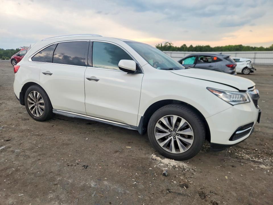 68080236 :رقم المزاد ، 5FRYD4H60EB048502 vin ، 2014 Acura Mdx مزاد بيع