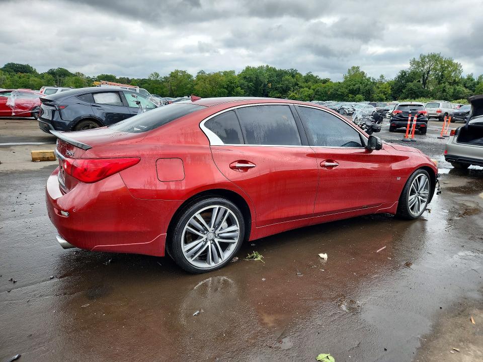 2014 Infiniti Q50 მანქანა იყიდება აუქციონზე, vin: JN1BV7AR8EM681950, აუქციონის ნომერი: 67303386