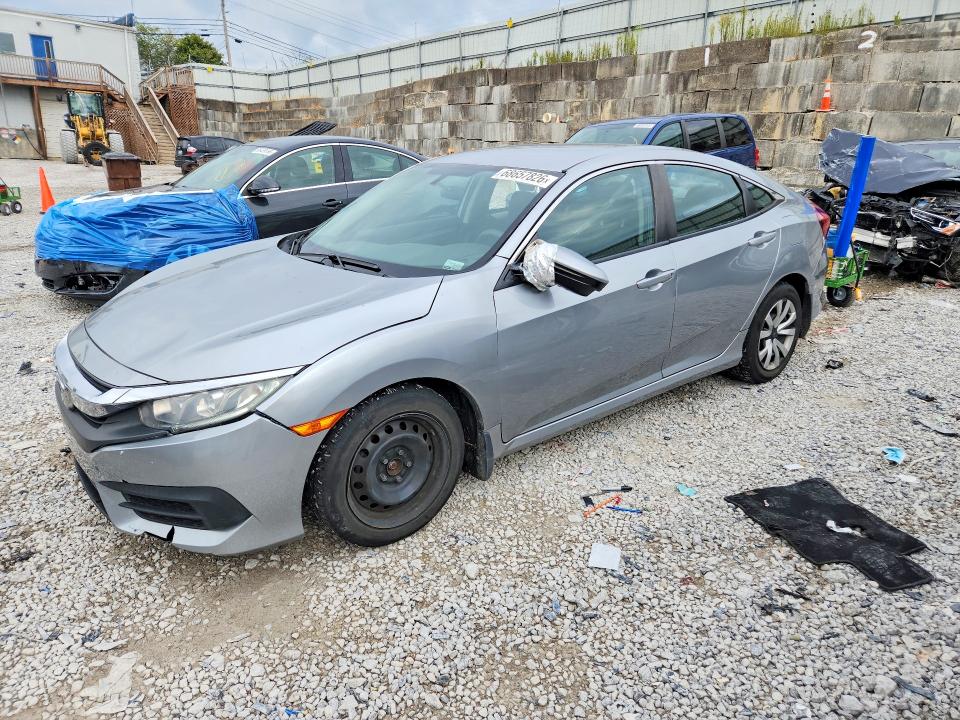 2017 Honda Civic მანქანა იყიდება აუქციონზე, vin: 19XFC2F57HE055080, აუქციონის ნომერი: 68657826