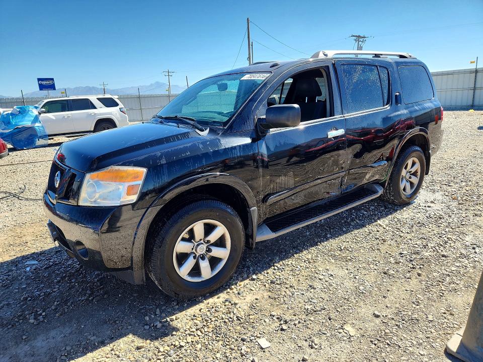 70847616 :رقم المزاد ، 5N1AA0NC3FN605710 vin ، 2015 Nissan Armada مزاد بيع