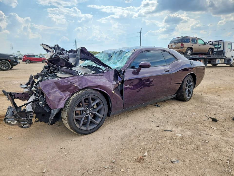 2021 Dodge Challenger მანქანა იყიდება აუქციონზე, vin: 2C3CDZBT3MH586552, აუქციონის ნომერი: 70004336