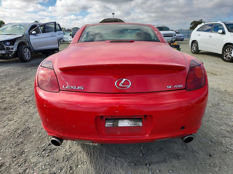 Aukcja sprzedaży 2002 Lexus Sc, vin: JTHFN48YX20010629, numer aukcji: 67809296