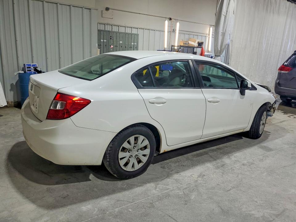 2012 Honda Civic მანქანა იყიდება აუქციონზე, vin: 19XFB2F50CE384554, აუქციონის ნომერი: 67702266