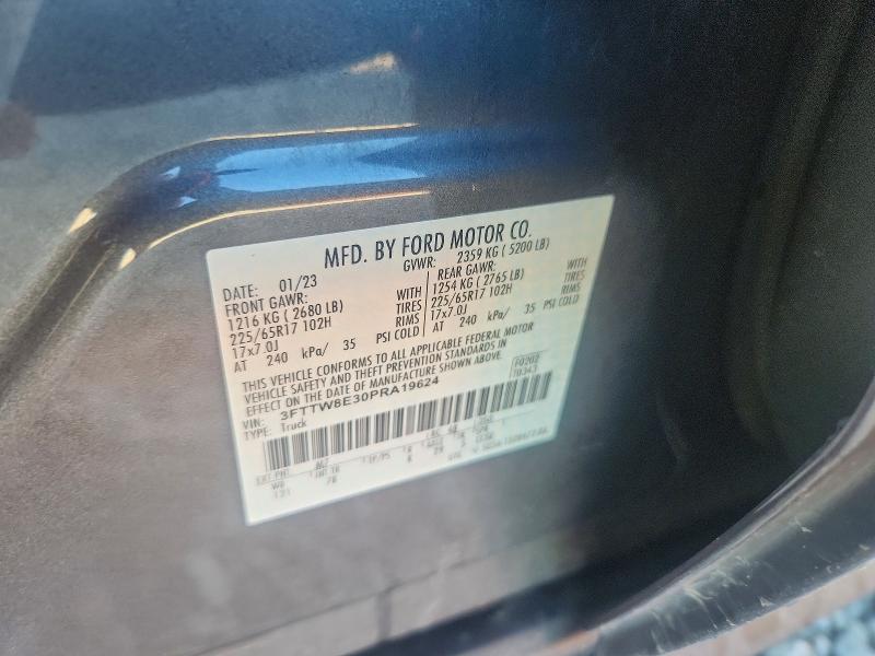 Продаж на аукціоні авто 2023 Ford Maverick, vin: 3FTTW8E30PRA19624, номер лоту: 69495806