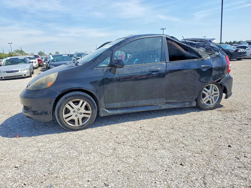 68420036 :رقم المزاد ، JHMGD38657S048099 vin ، 2007 Honda Fit مزاد بيع