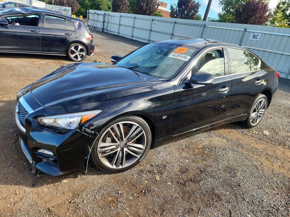 Продаж на аукціоні авто 2015 Infiniti Q50, vin: JN1BV7ARXFM400880, номер лоту: 68389486