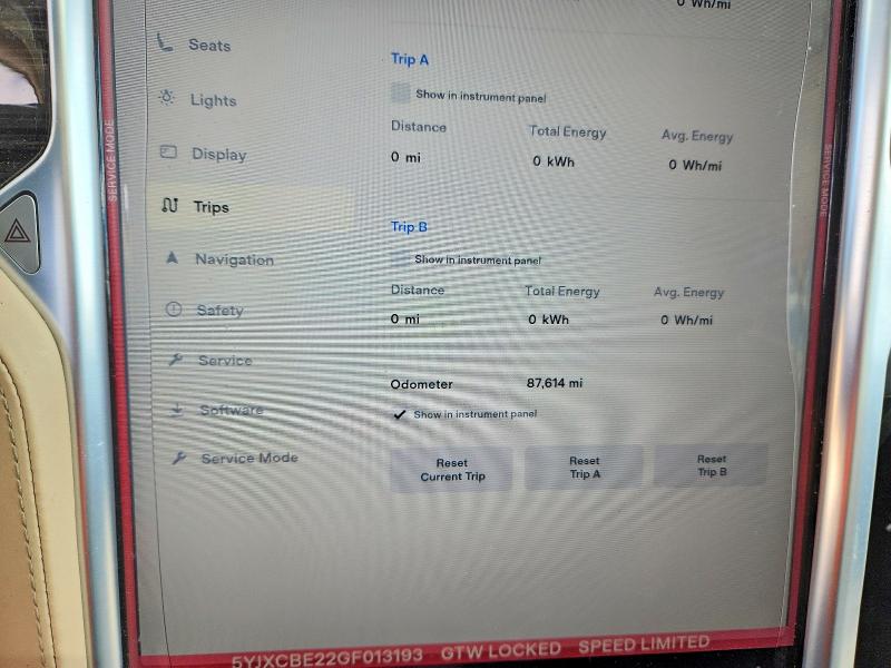Aukcja sprzedaży 2016 Tesla Model X, vin: 5YJXCBE22GF013193, numer aukcji: 68726176