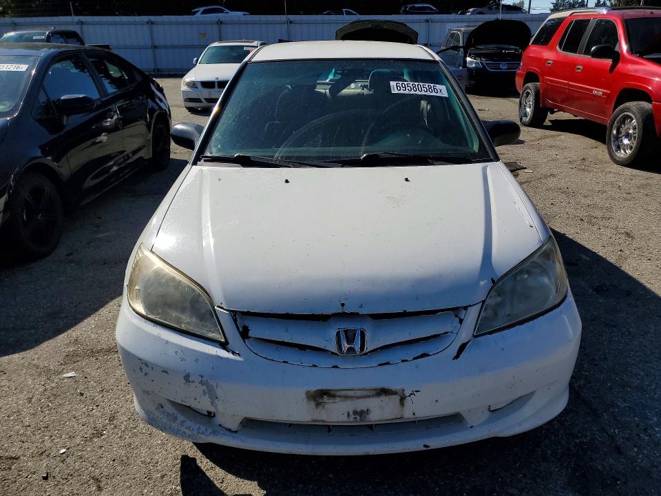 2004 Honda Civic მანქანა იყიდება აუქციონზე, vin: 1HGES16394L003203, აუქციონის ნომერი: 69580586
