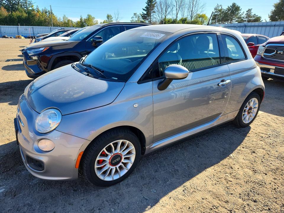 2016 Fiat 500 მანქანა იყიდება აუქციონზე, vin: 3C3CFFBR5GT130156, აუქციონის ნომერი: 70096486