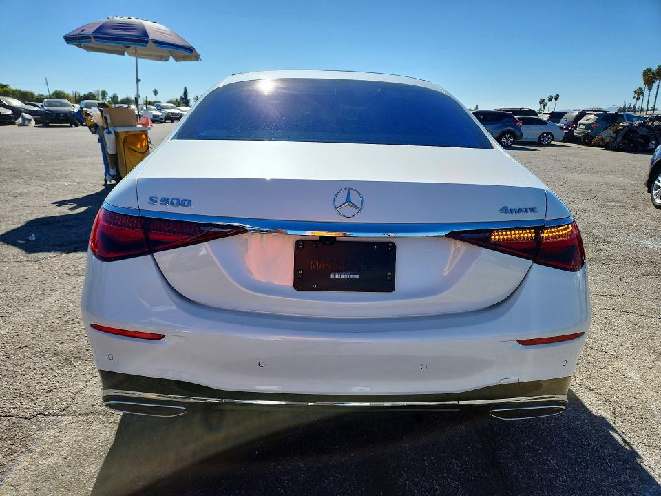 67522916 :رقم المزاد ، W1K6G6DB7NA066654 vin ، 2022 Mercedes-benz S مزاد بيع
