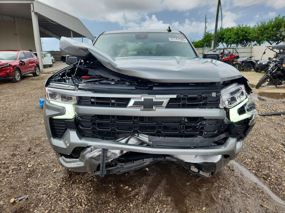 67747566 :رقم المزاد ، 1GCPADEDXSZ185526 vin ، 2025 Chevrolet Silverado مزاد بيع