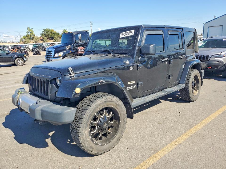 2013 Jeep Wrangler Unlimited მანქანა იყიდება აუქციონზე, vin: 1C4BJWEG2DL640665, აუქციონის ნომერი: 68300976