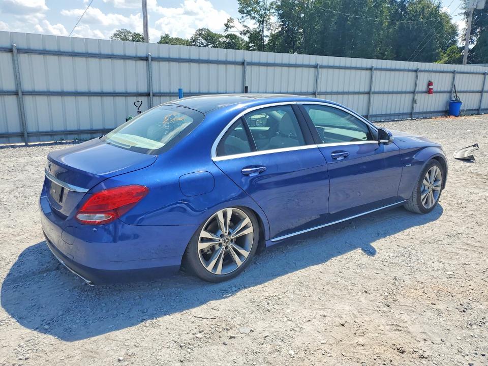 67382356 :رقم المزاد ، 55SWF4HB4HU217133 vin ، 2017 Mercedes-benz C مزاد بيع