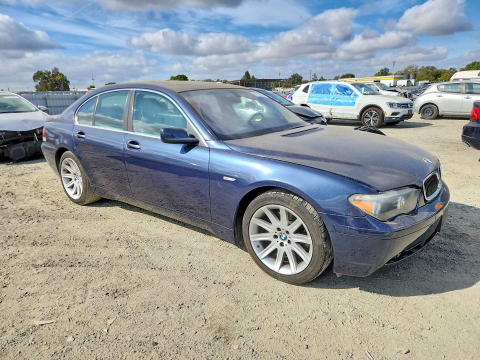Aukcja sprzedaży 2002 Bmw 745, vin: WBAGL63402DP50210, numer aukcji: 67315376